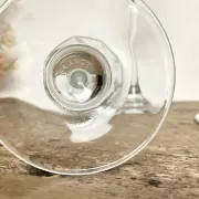 6 Vintage Octime Luminarc Champagne Flutes