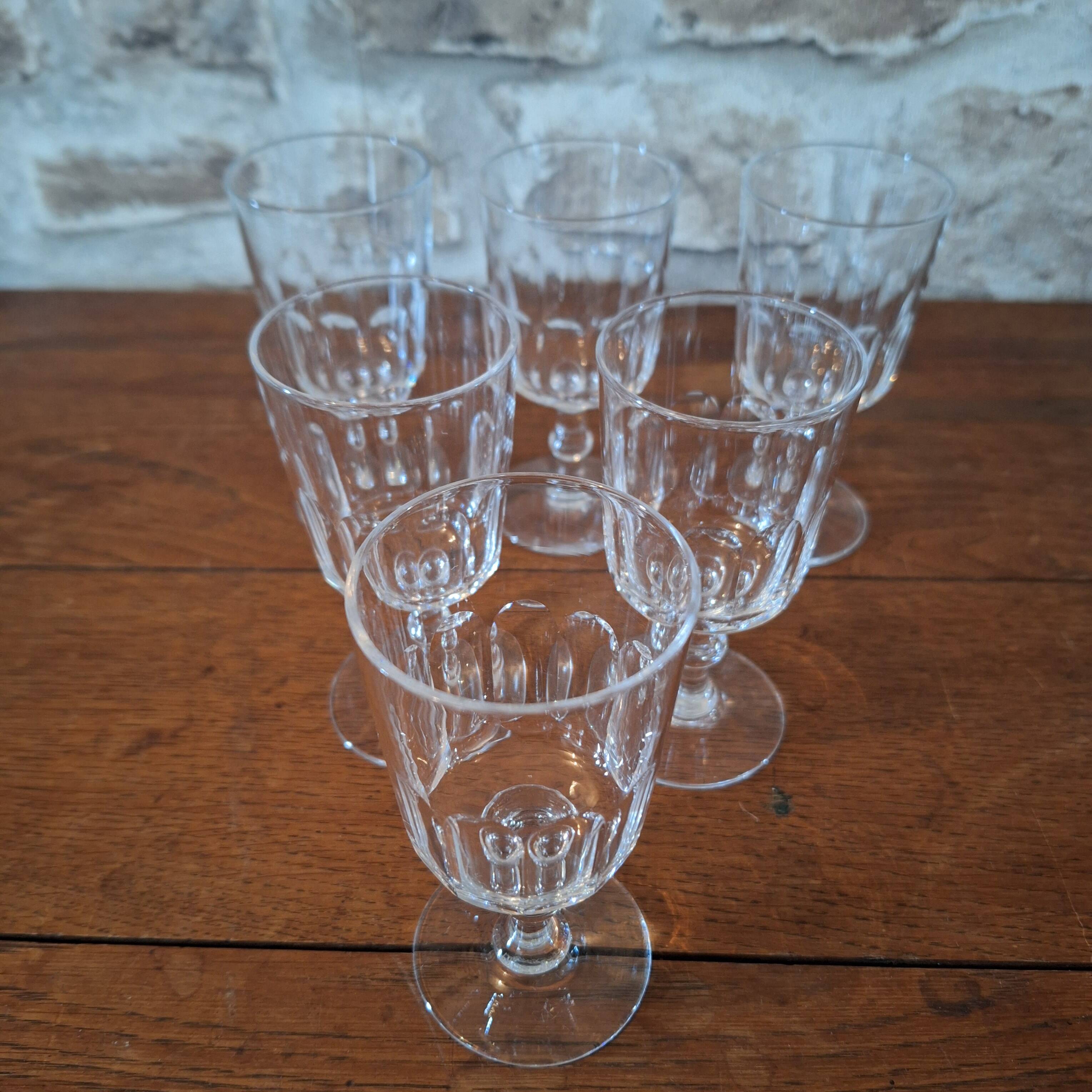 Crystal digestive glasses