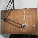 Table ancienne d'architecte Darnay avec son pantographe kuhlmann