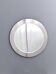 Round Wall Mirror with Mirrored Steel Frame, Italy