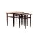 Set of three rosewood tables, Danish design, 60's, production: Denmark