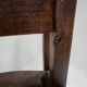 Set of 4 vintage brutalist chairs 1970