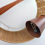 Scandinavian vintage chandelier / Temde Leuchten