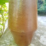 Bouteille en grès artisanale