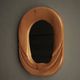 Mid-Century Anthroposophical Pine Wall Mirror, 1970s