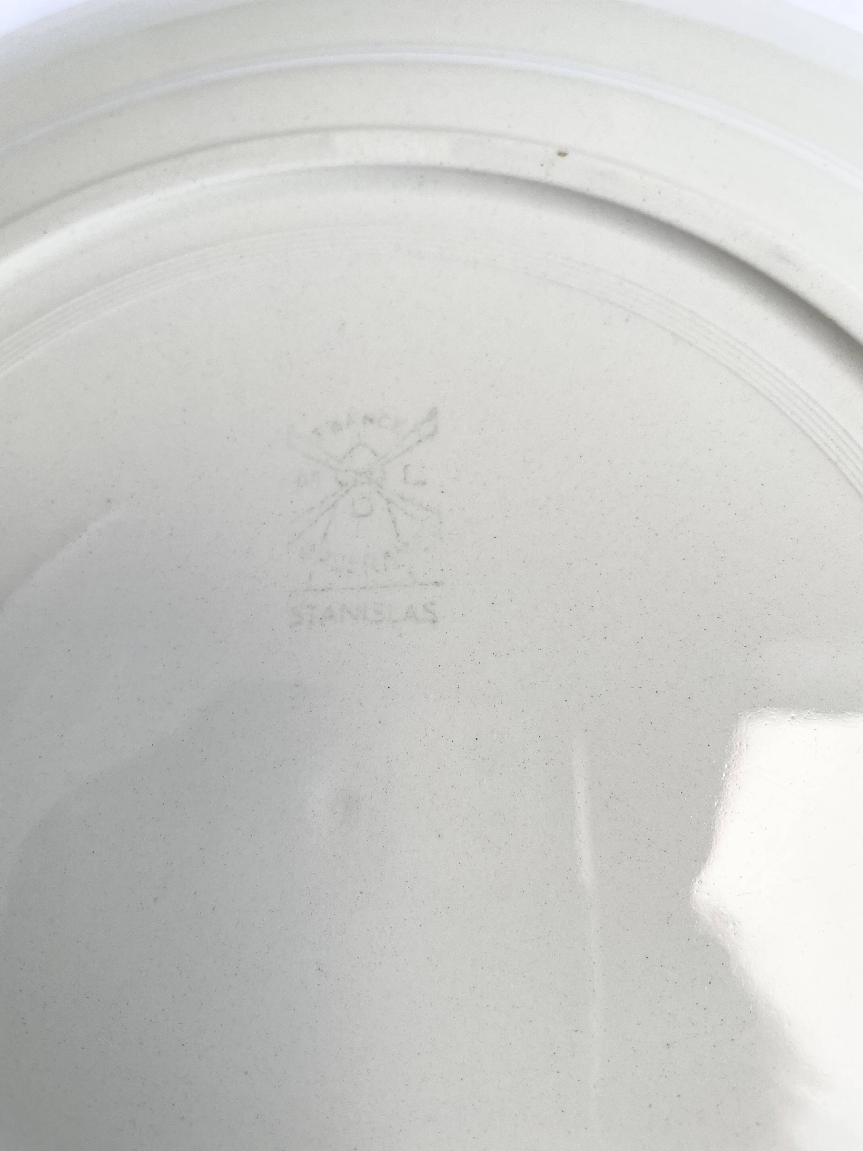 Moulin des Loups model Stanislas – deep plate and flat plate