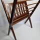 Folding teak magazine holder by Cees Braakman