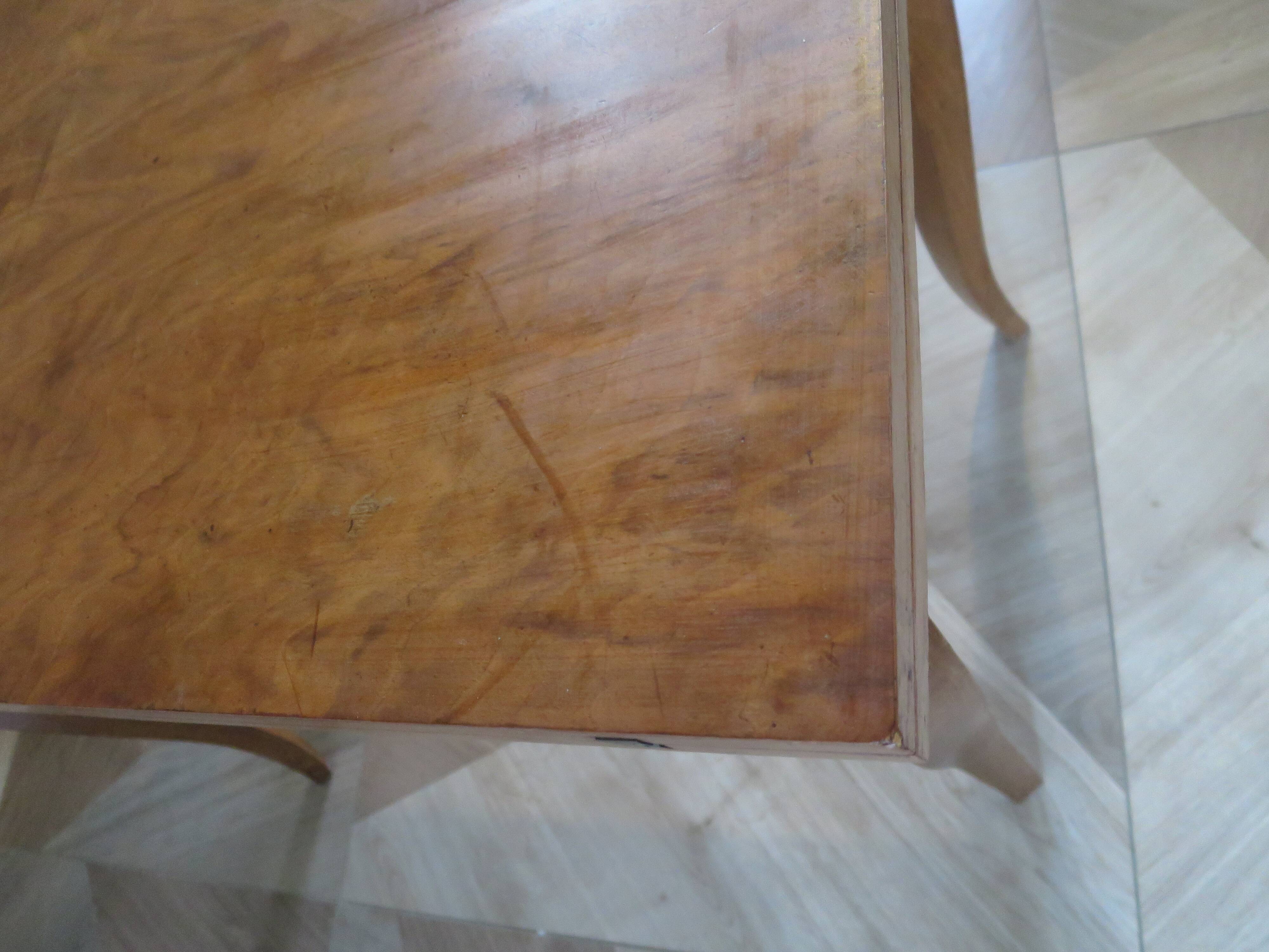 Table de salle à manger extensible, années 50-60