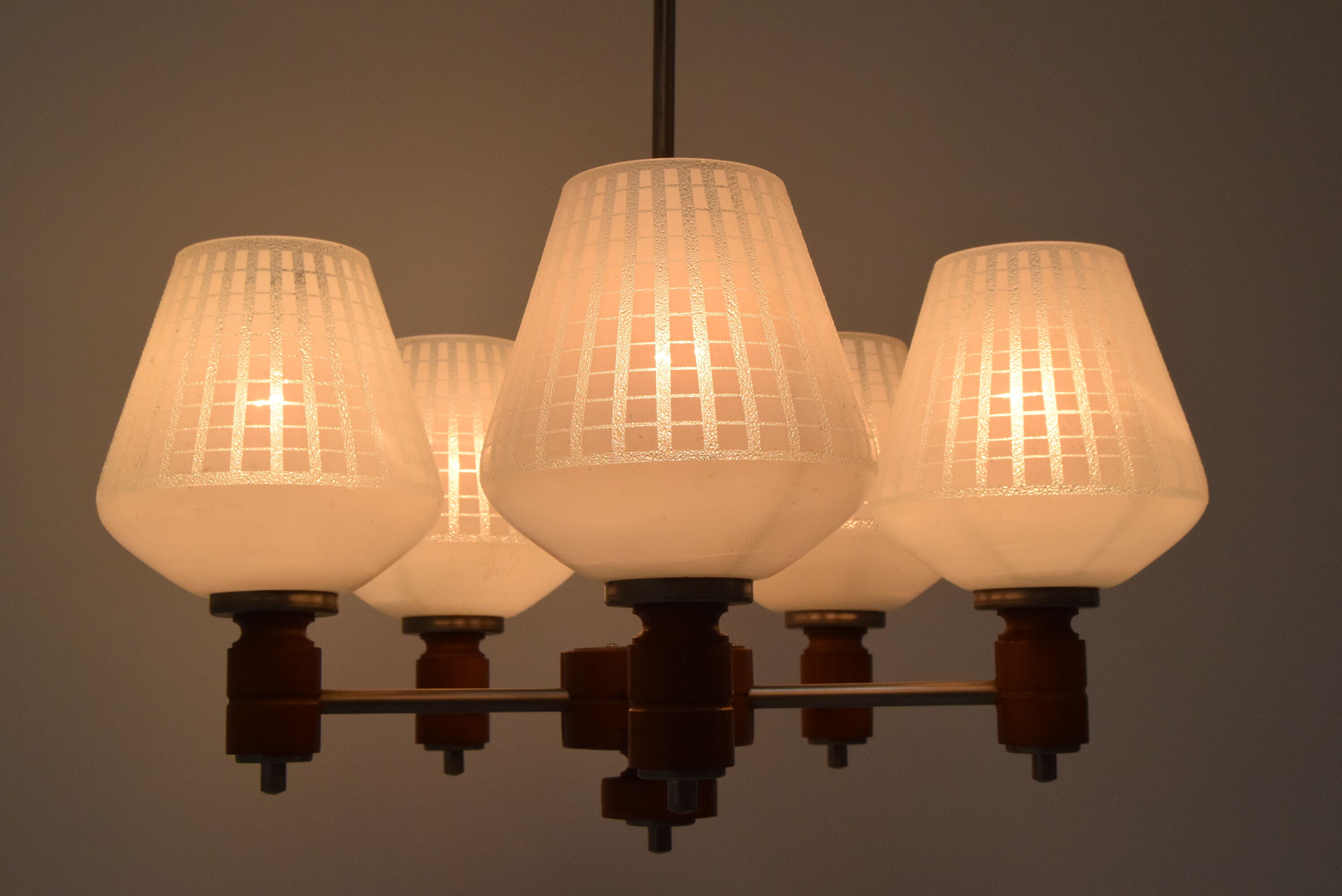 Mid Century chandelier, 1970´s