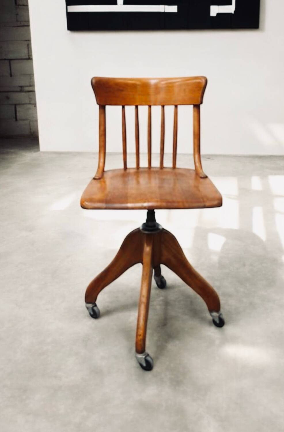American office chair by Baumann Jeanneret 40's