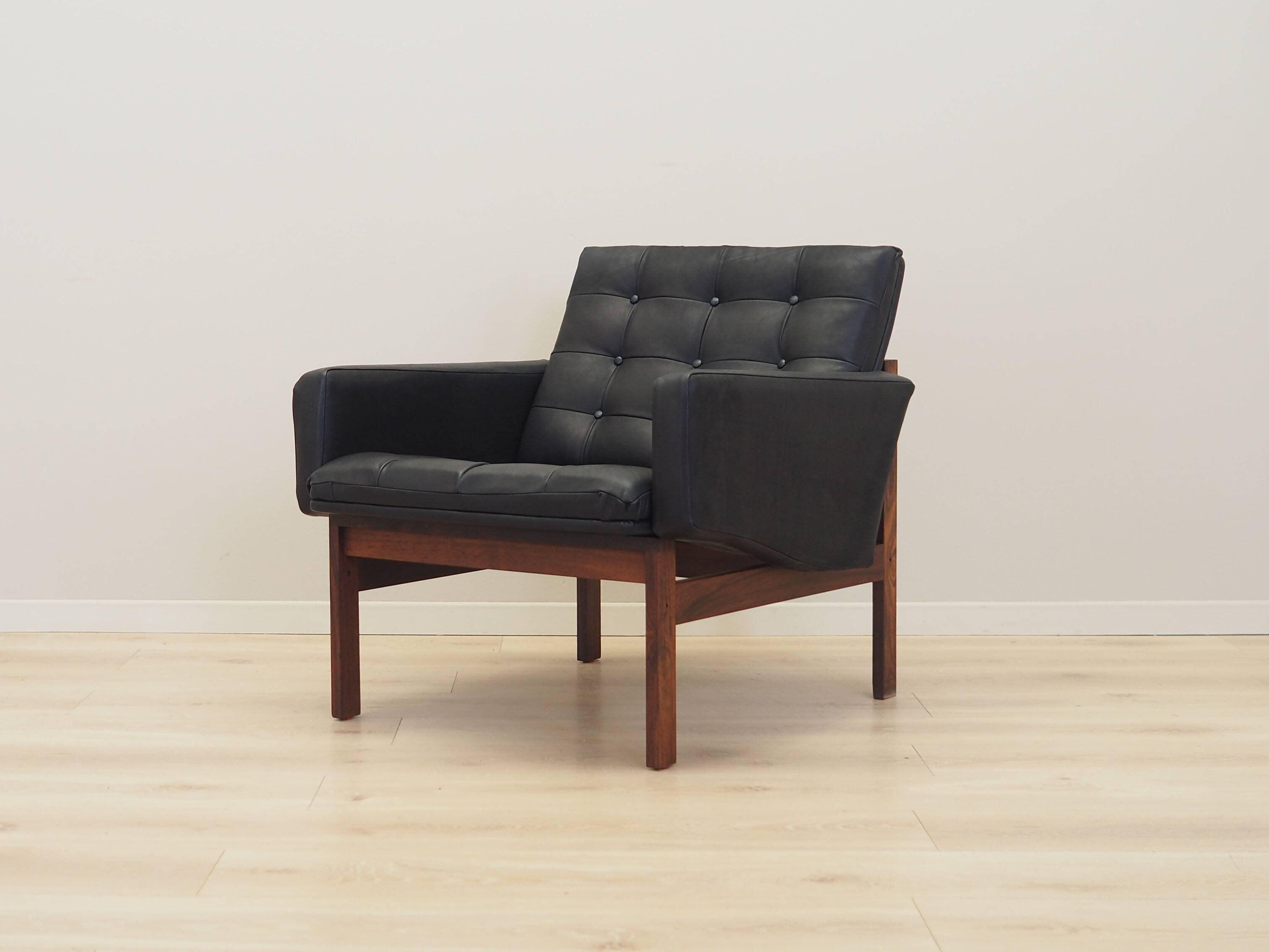 Rosewood armchair, Danish design, 1960s, designer: Ole Gjerløv Knudsen & Torben Lind, manufacturer:
