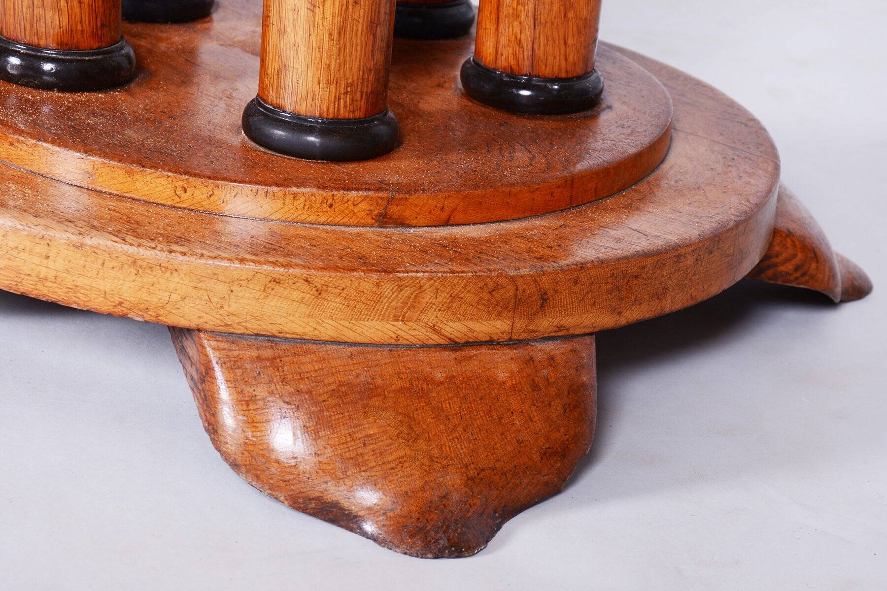 Biedermeier Dining Table in Oak, Austria, 1830s