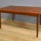 Extendable Teak Table, Dyrlund, Denmark – 1960s