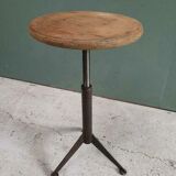 Old stool swivel stool 3 leg