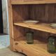 Open buffet in fir wood