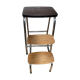 Tabouret formica marche pieds