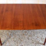 Tables à manger XXL style scandinave en teck – années 60/70