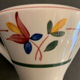 Teapot and creamers Gien, model Tamaris, 1950