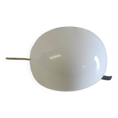 Plafonnier/ applique globe opaline 20 cm - mid. XXéme