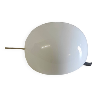 Plafonnier/ applique globe opaline 20 cm - mid. XXéme