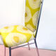 Chaise vintage retapissée