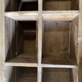 Small Indian chest, with two levels and several compartments, unique piece