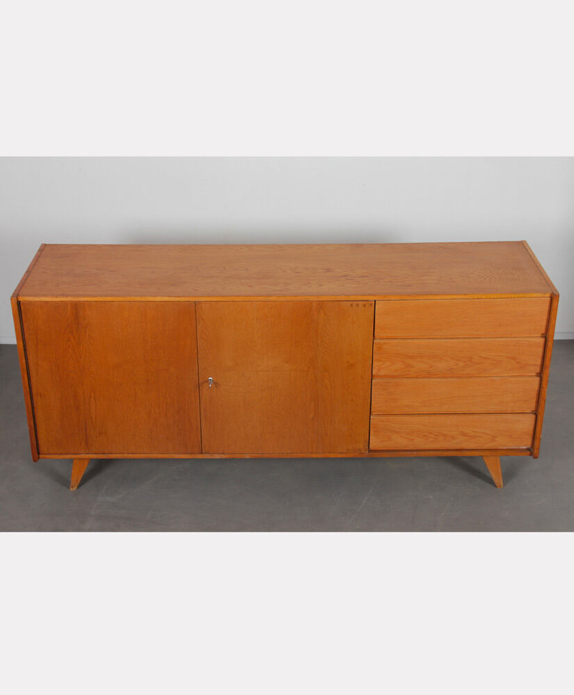 Wooden sideboard by Jiroutek for Interier Praha, U-460, 1960
