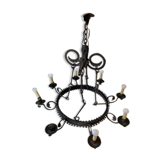 Iron lamp