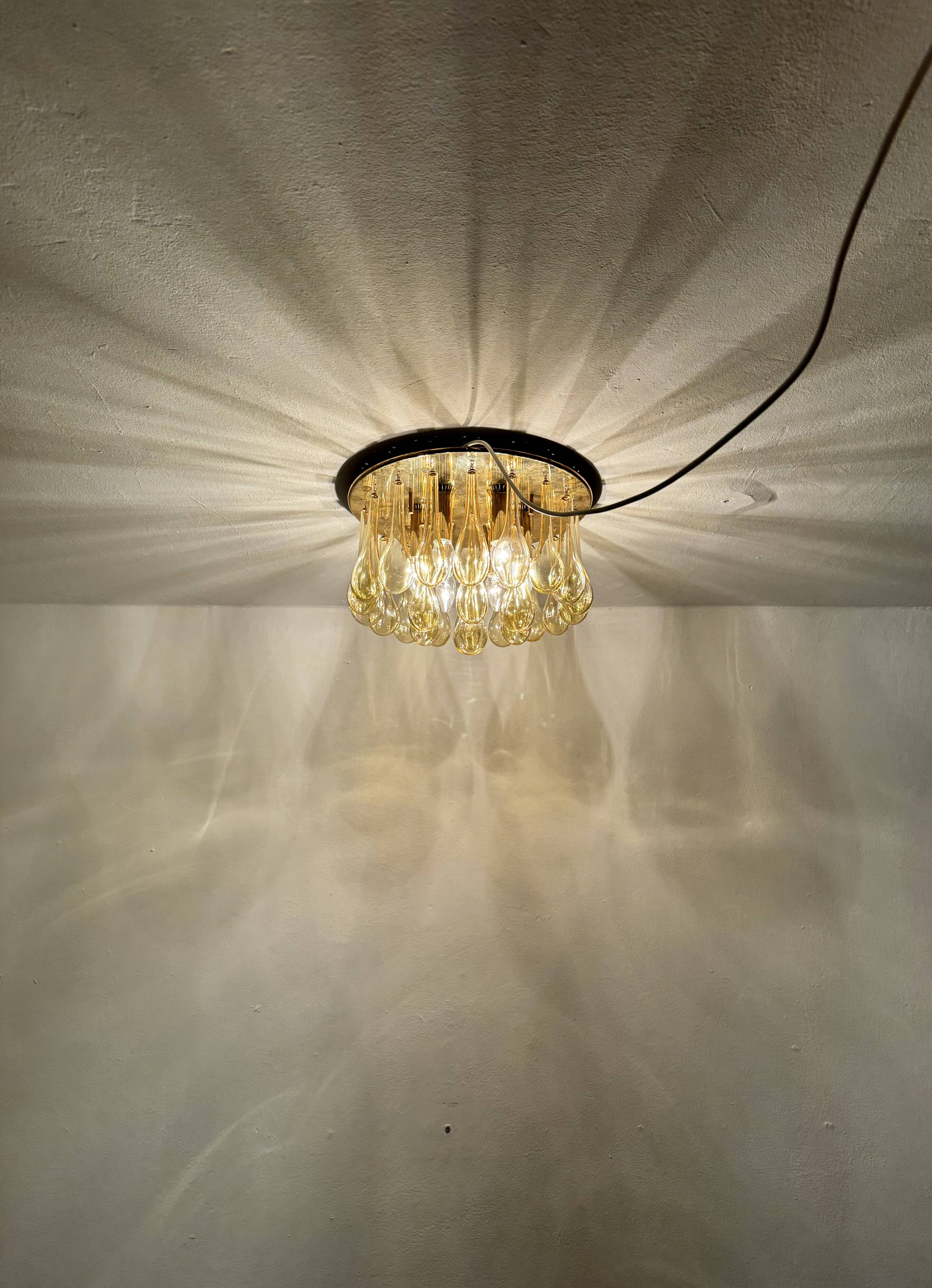 Flush Chandelier by Doria