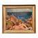 Original Swedish Oil on Panel – “Coastal motif” by Unknown Artist – Vintage & Framed – 53 × 46 cm (20.8" x 18.1")