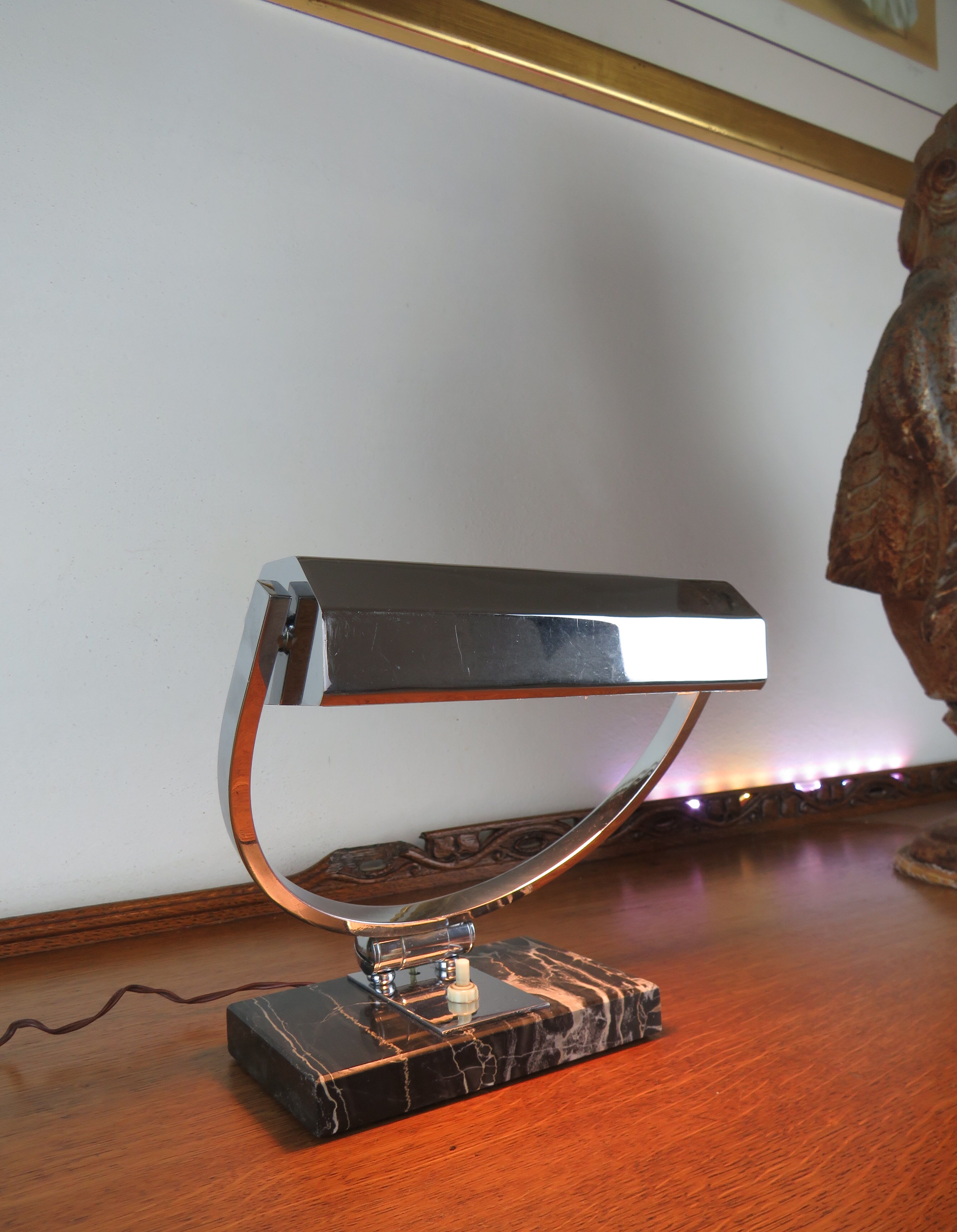 Italian Art Deco desk lamp from the 1930s
