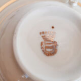 Sarreguemines porcelain tea cups