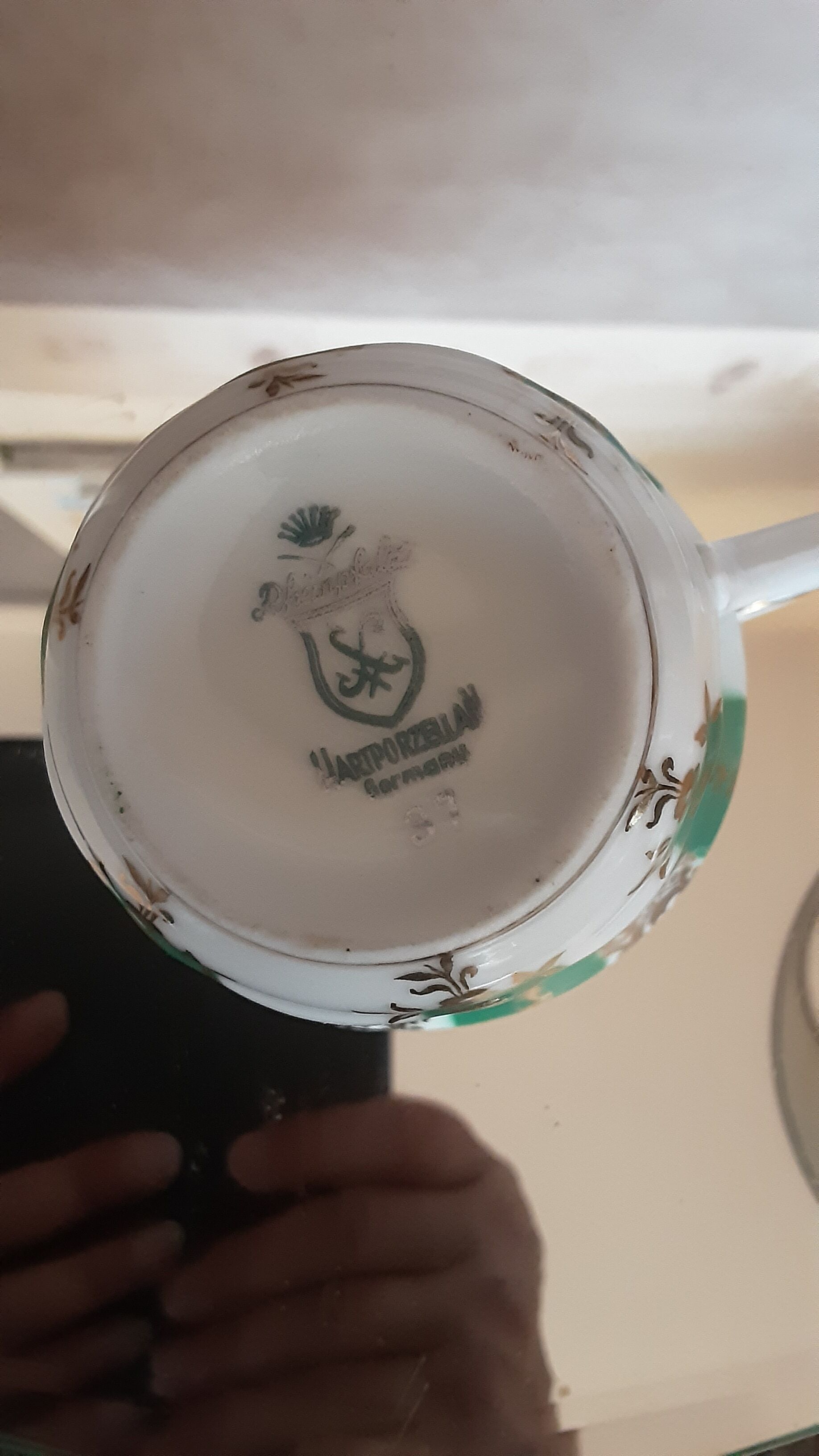 Porcelain tea-coffee cup - vintage