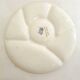 Appetizer plate, seaside design, Gien earthenware, 1960