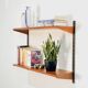 Kai Kristiansen Teak Wall Shelves, FM Møbler, Denmark 1960s
