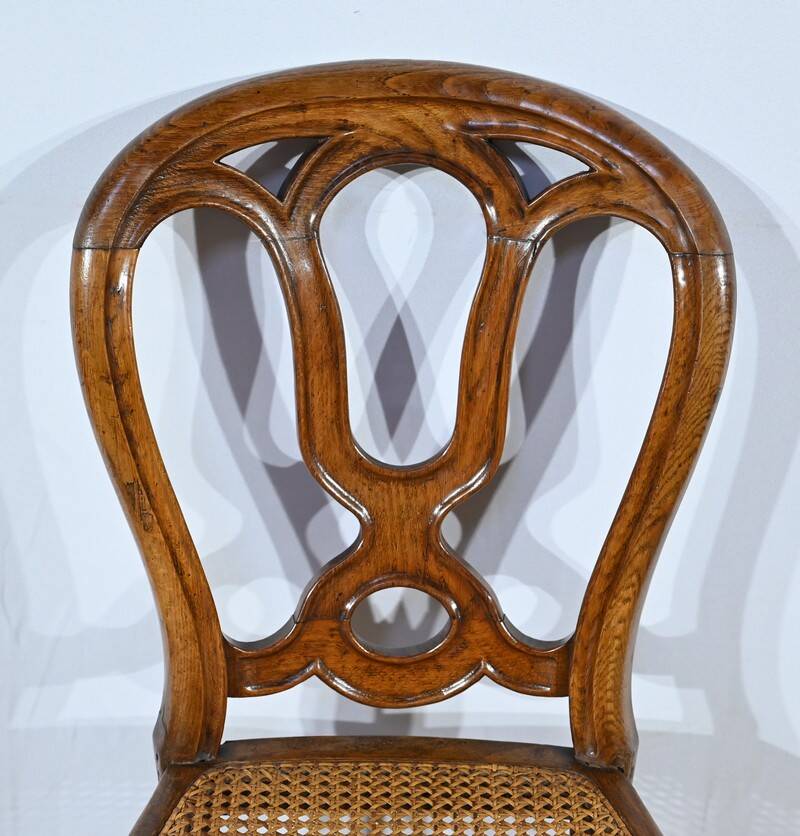 Oak Chairs, Louis Philippe Period – Mid-19th Century