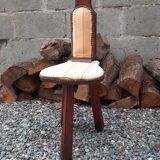 Brutalist tripod chair