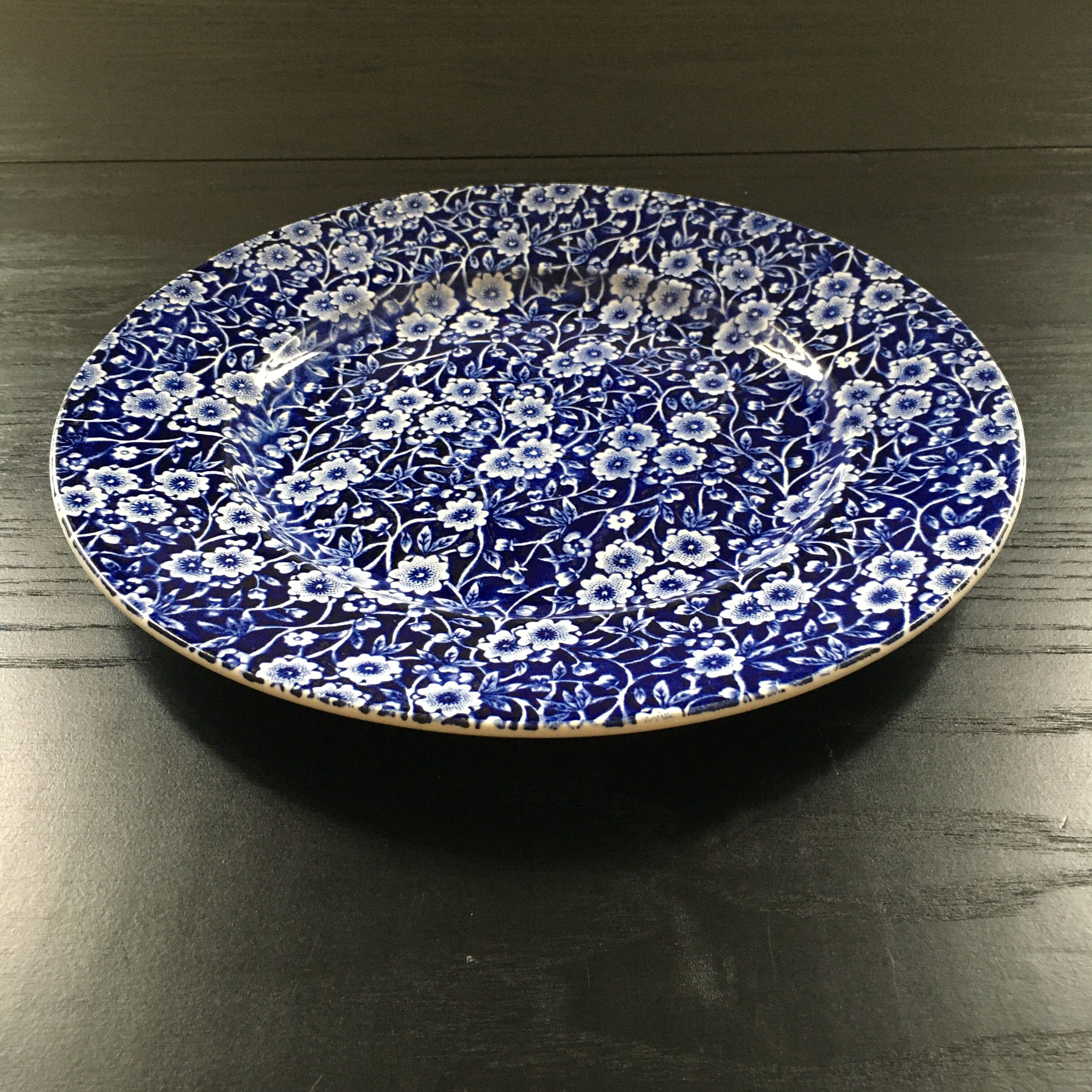 Blue Liberty Style English Plate