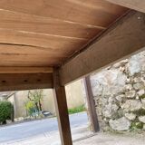 Table de ferme à repas à manger sam en bois massif 1 tiroir 1930 209x80cm