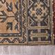 Orange & Navy Blue Turkish Runner Rug 87x337Cm SK 240636