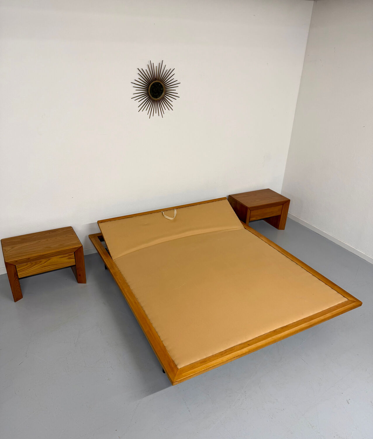 Ancien lit 2 places design Dieter Wäckerlin Daybed Idealheim 1960