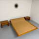 Vintage double bed design by Dieter Wäckerlin Daybed Idealheim 1960.