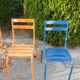 Set of 4 chairs tivoli chairs by Francisco Segarra in metal