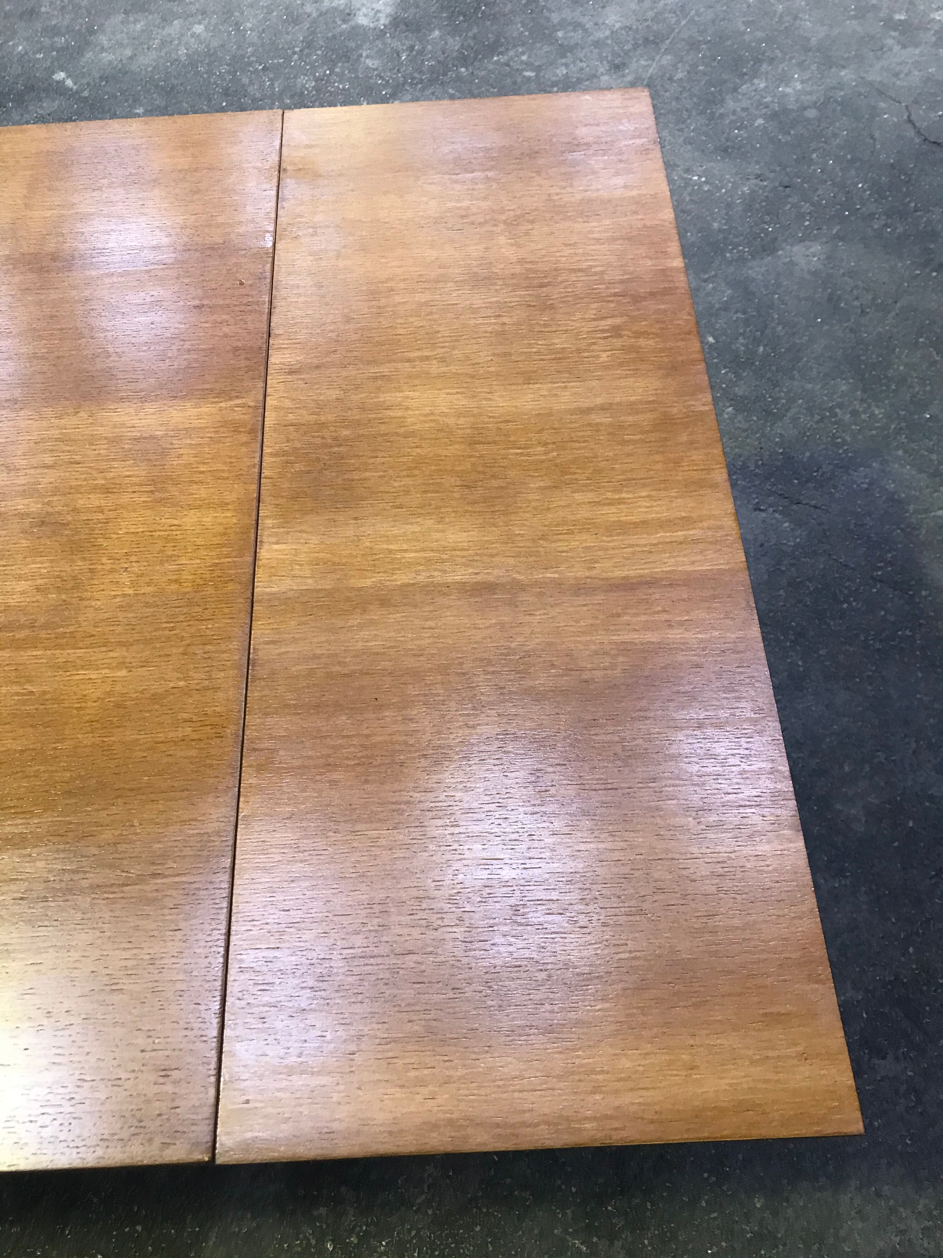 1950 oak dining table