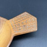 Carved wooden duck cup – Nordic folk art – 19th century