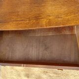 vintage commode with tapered legs