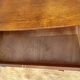vintage commode with tapered legs
