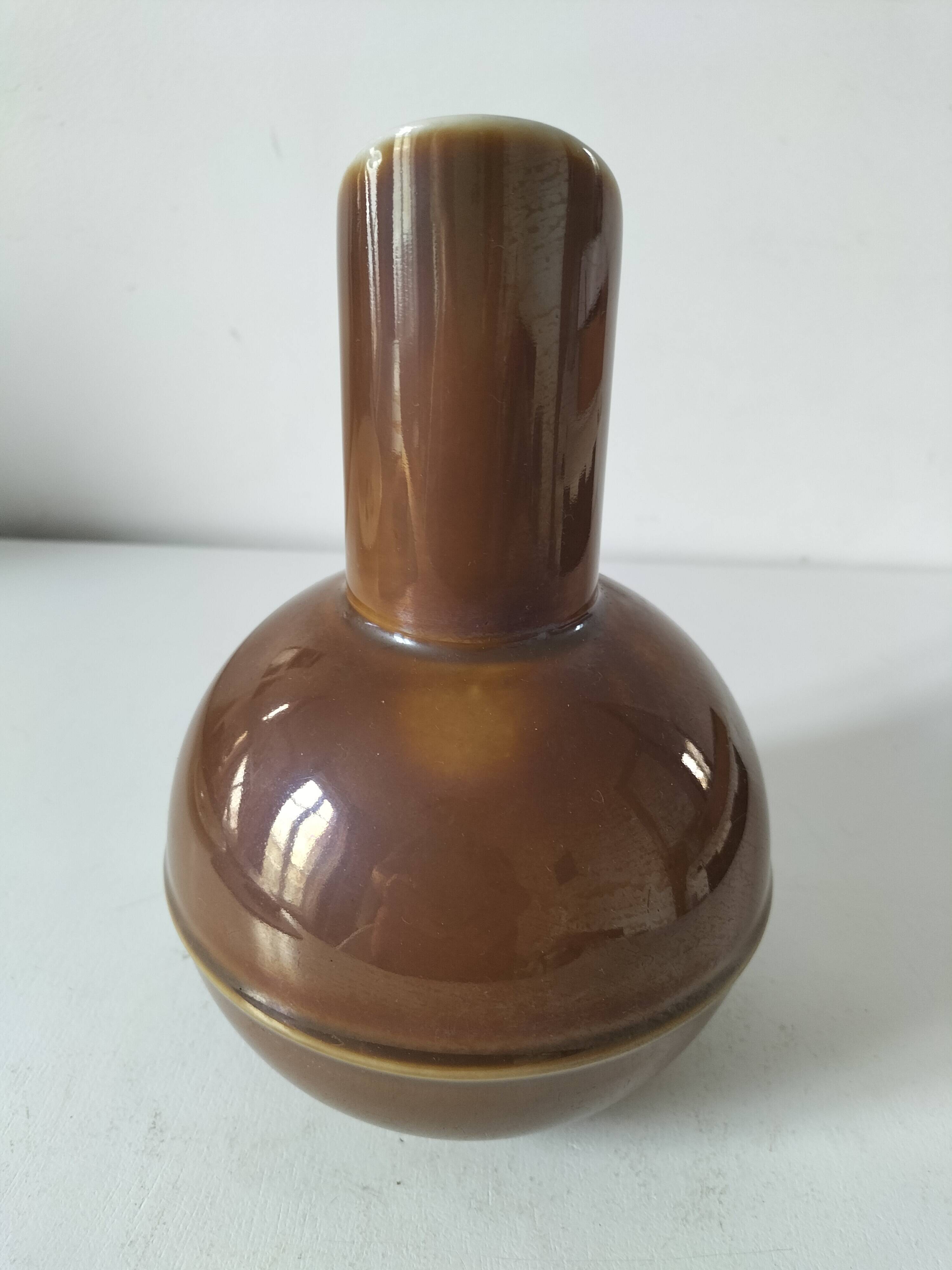 C.P. & Cie Pillivuyt Mehun porcelain carafe - circa 1900