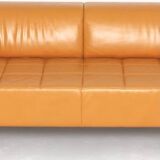 Quadra 3-seater leather sofa Poltrona Frau