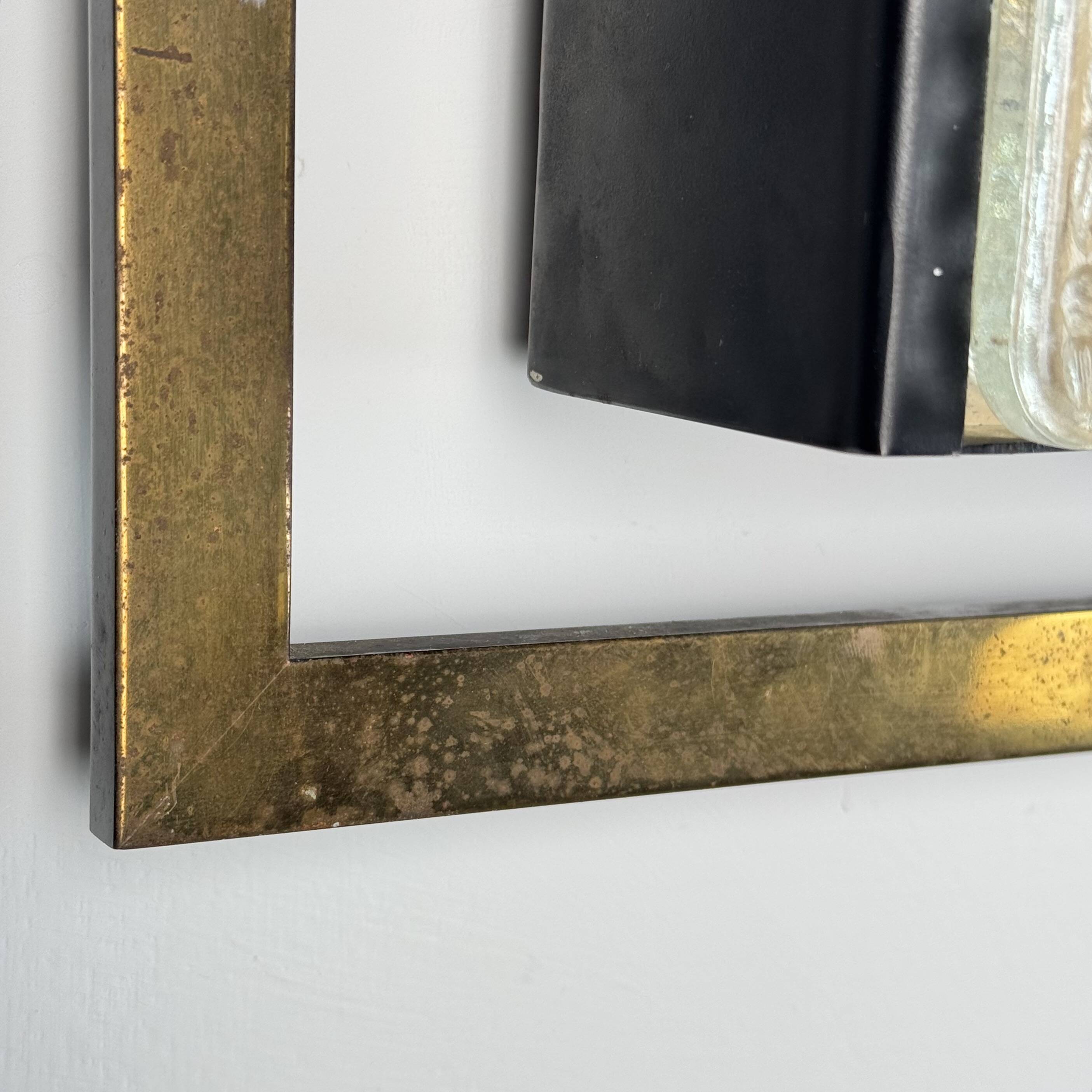 Pair of Wall Lights by Jacques Adnet, From the Nevada line, France 50s